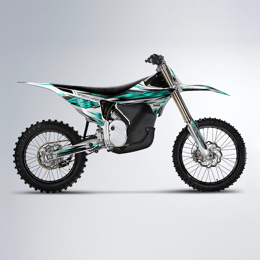 WESTCOAST Stark Varg MX motocross graphics kit in Teal