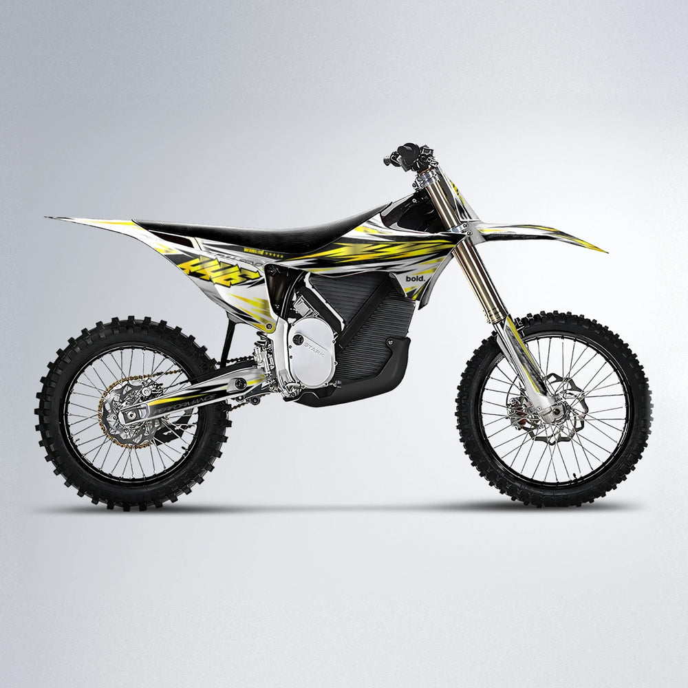 WESTCOAST Stark Varg MX motocross graphics kit in Yellow