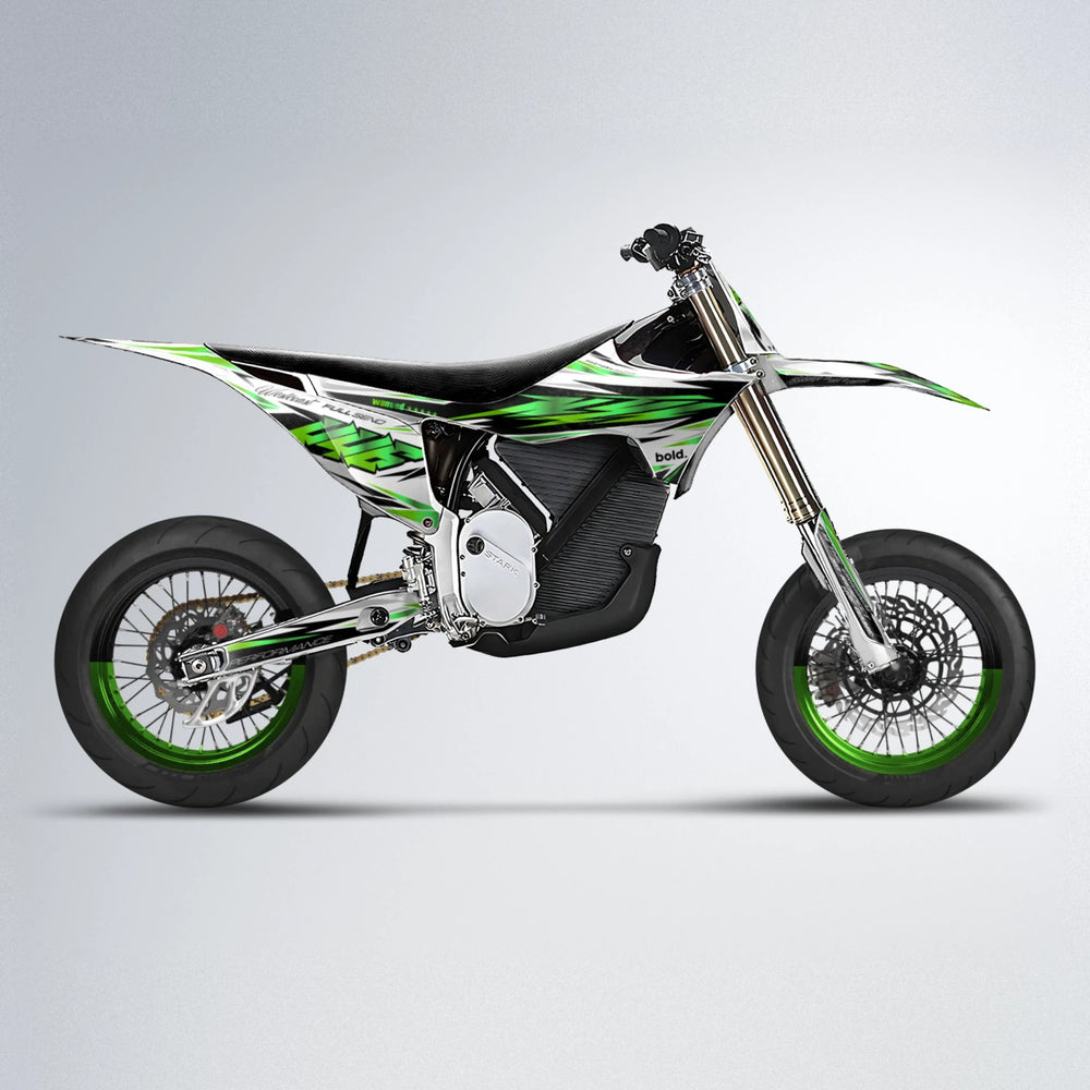 WESTCOAST Stark Varg SM supermoto graphics kit in Green