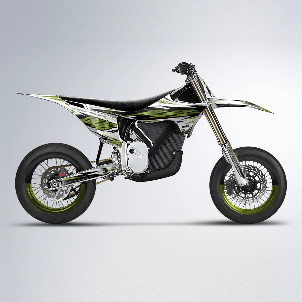 WESTCOAST Stark Varg SM supermoto graphics kit in Olive