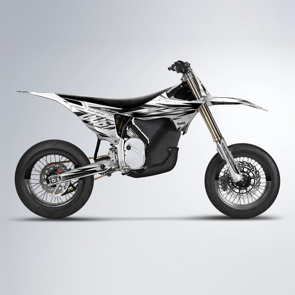 WESTCOAST Stark Varg SM supermoto graphics kit in White