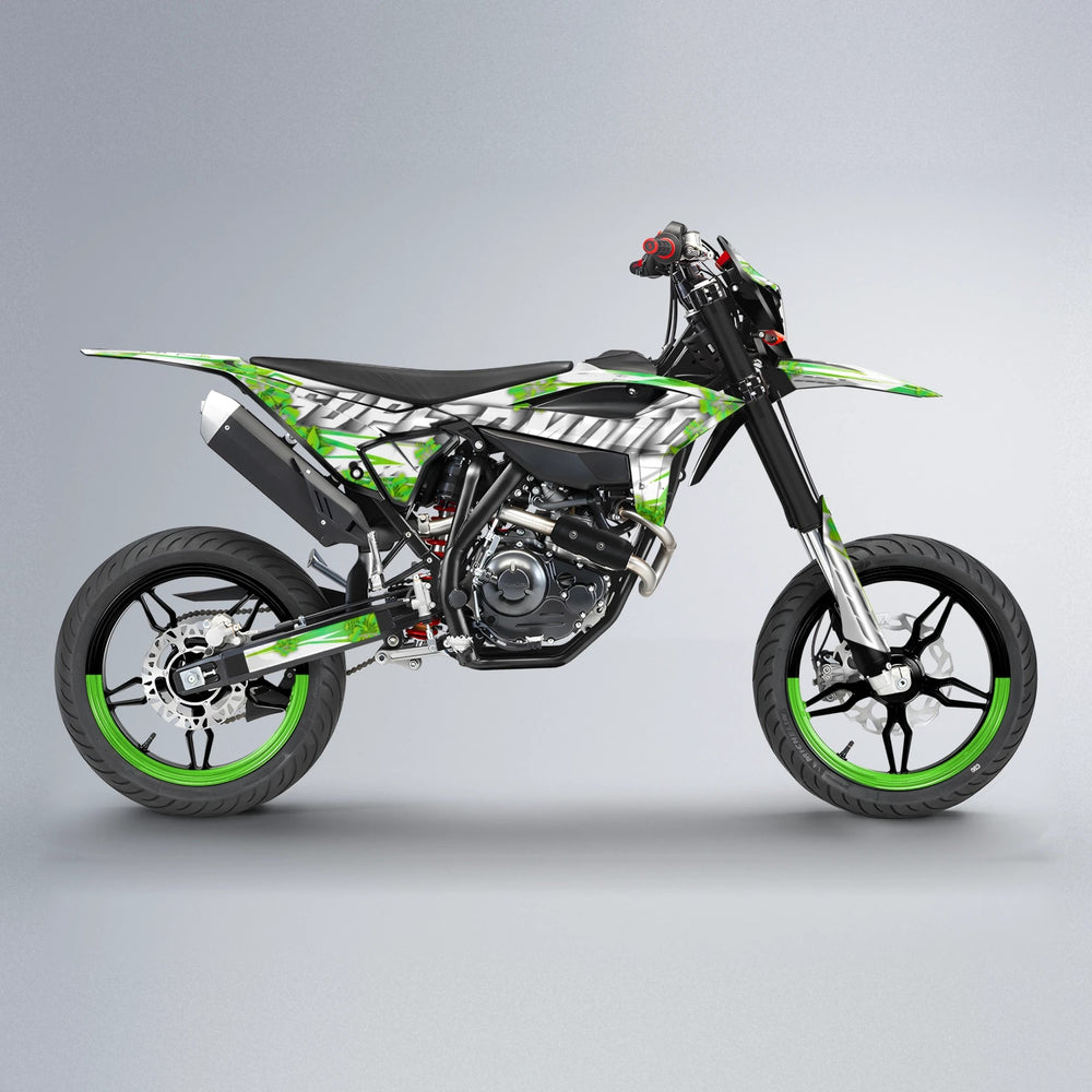 WNICOO Beta supermoto graphics kit in Green