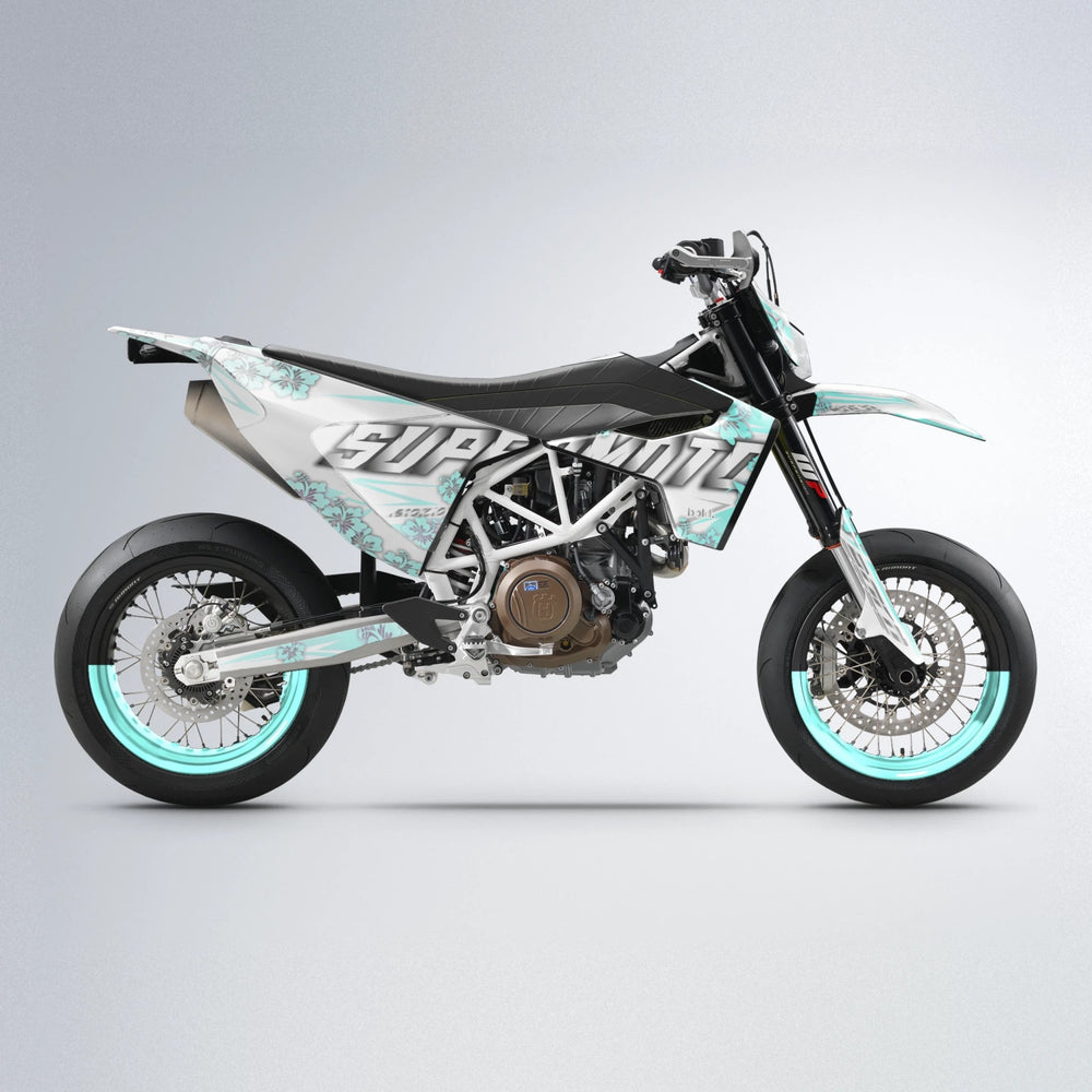 WNICOO Husqvarna 701 supermoto graphics kit in Mint
