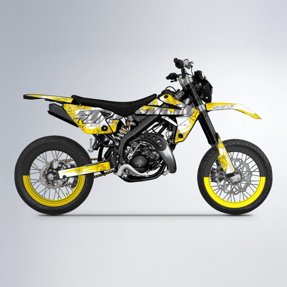 WNICOO Rieju MRT supermoto graphics kit in Yellow