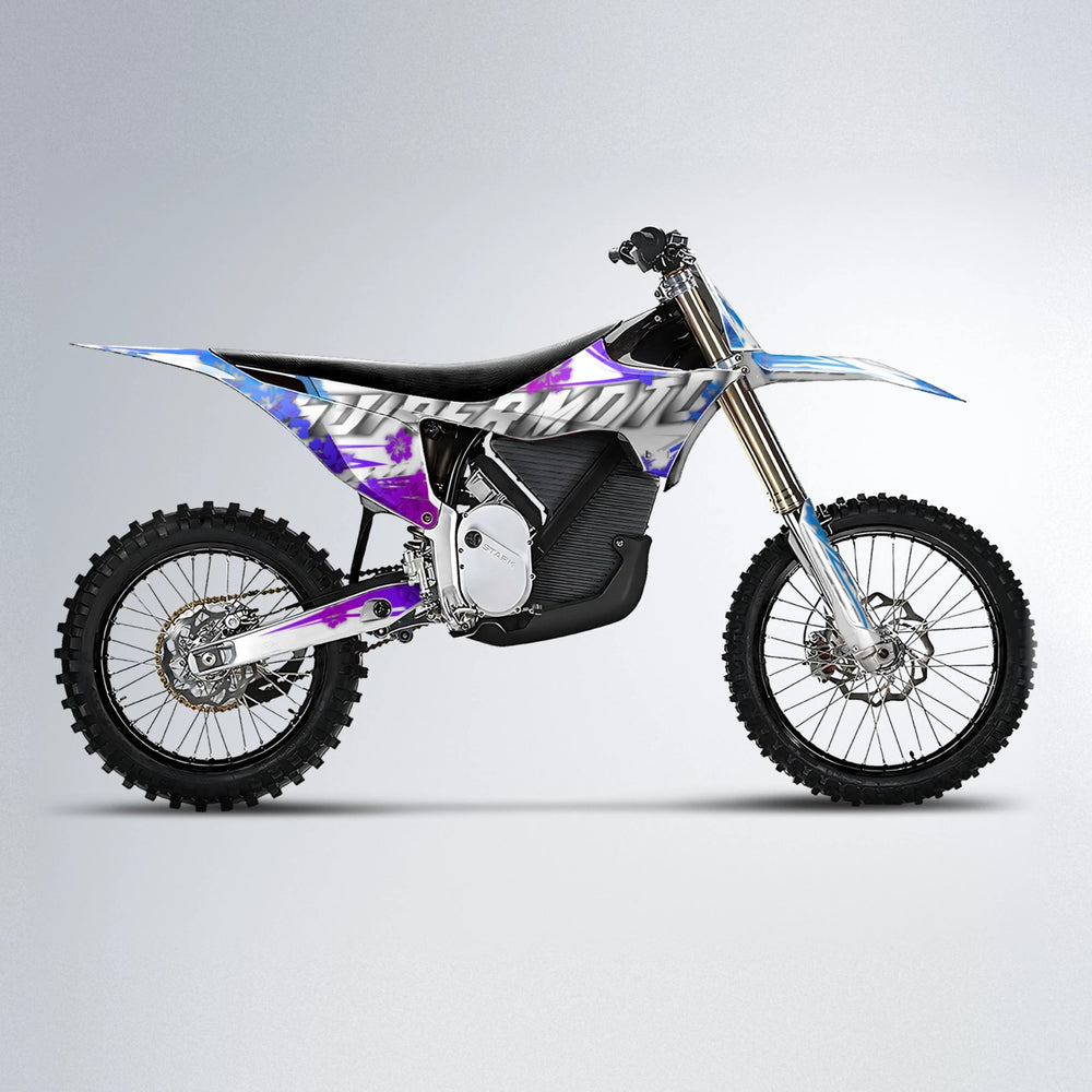 WNICOO Stark Varg MX motocross graphics kit in Blue Purple Fade