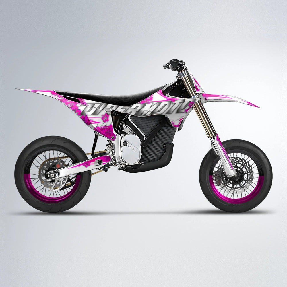WNICOO Stark Varg SM supermoto graphics kit in Custom Colour