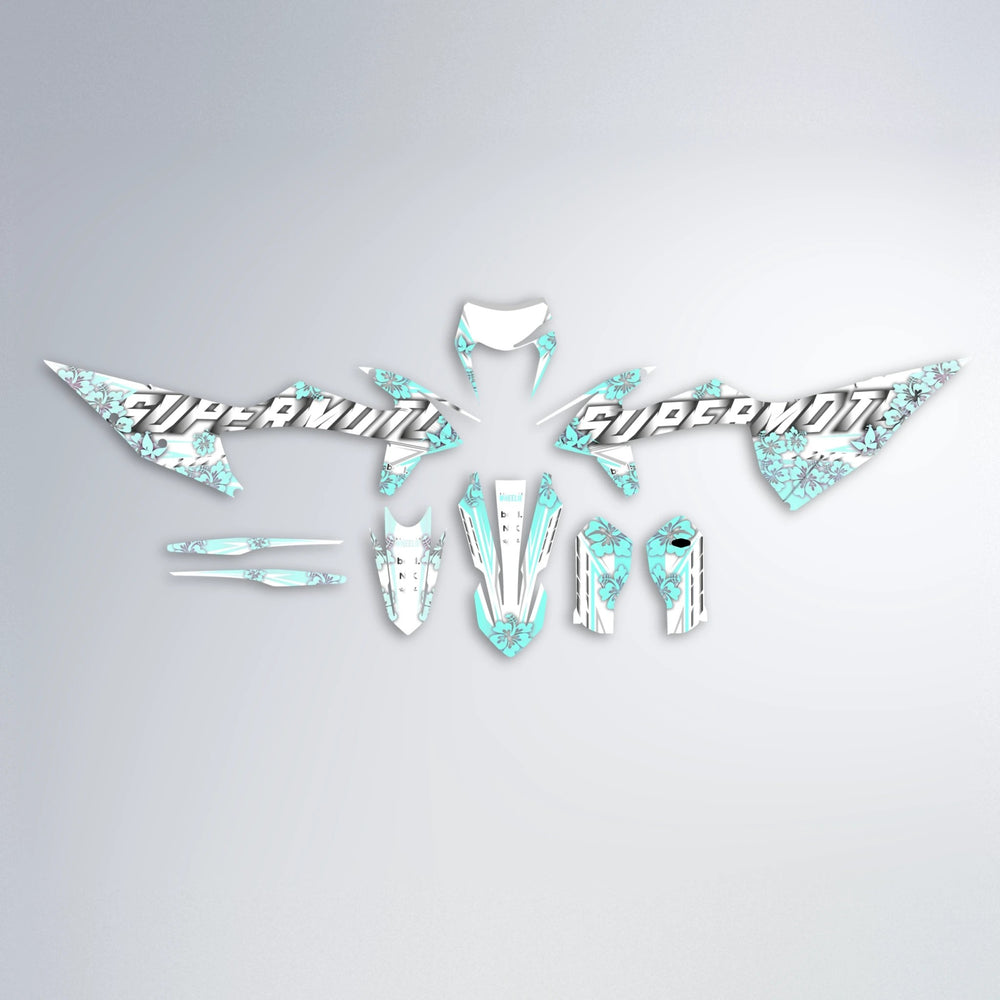 WNICOO graphics kit parts layout in Mint