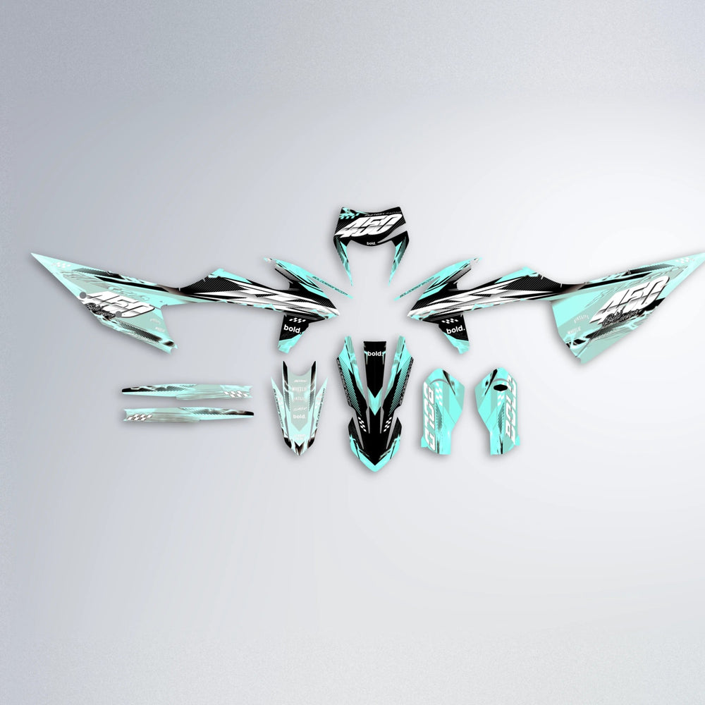 WRATH graphics kit parts layout in Mint