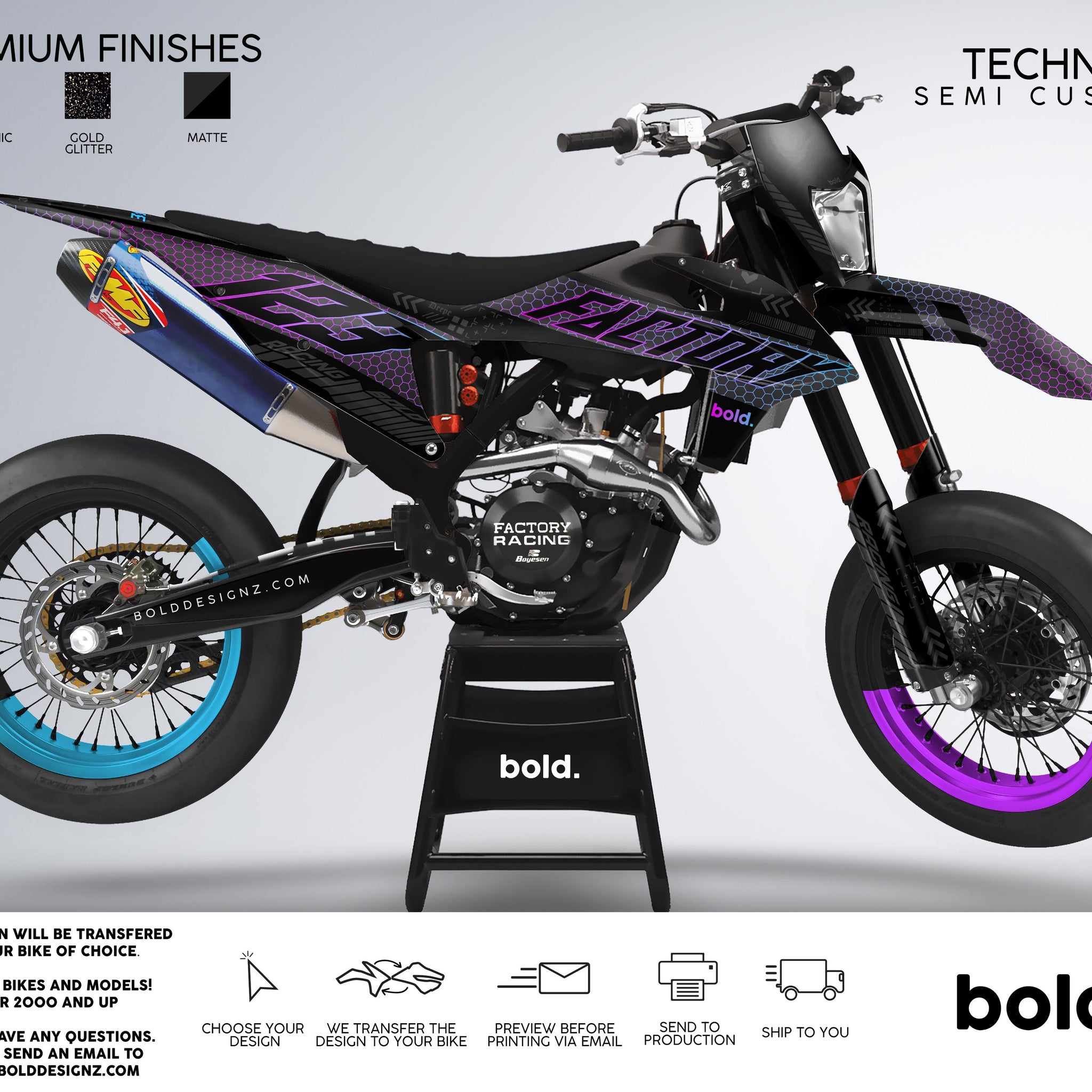 TECHNO - Graphics kit