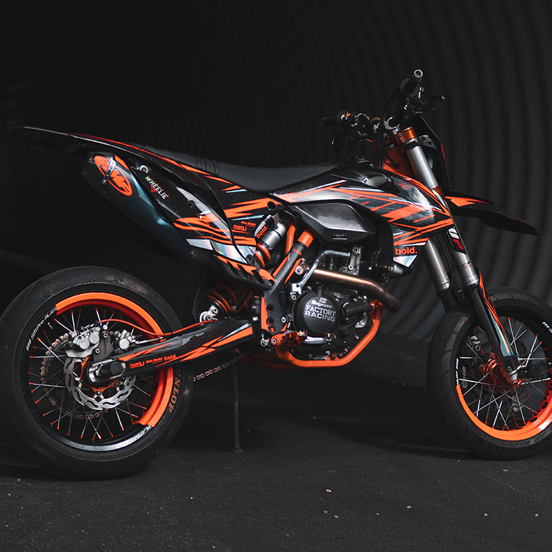 50/50 Supermoto Wheel Graphics