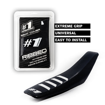 Seat Cover - One Gripper | Black Ribbed