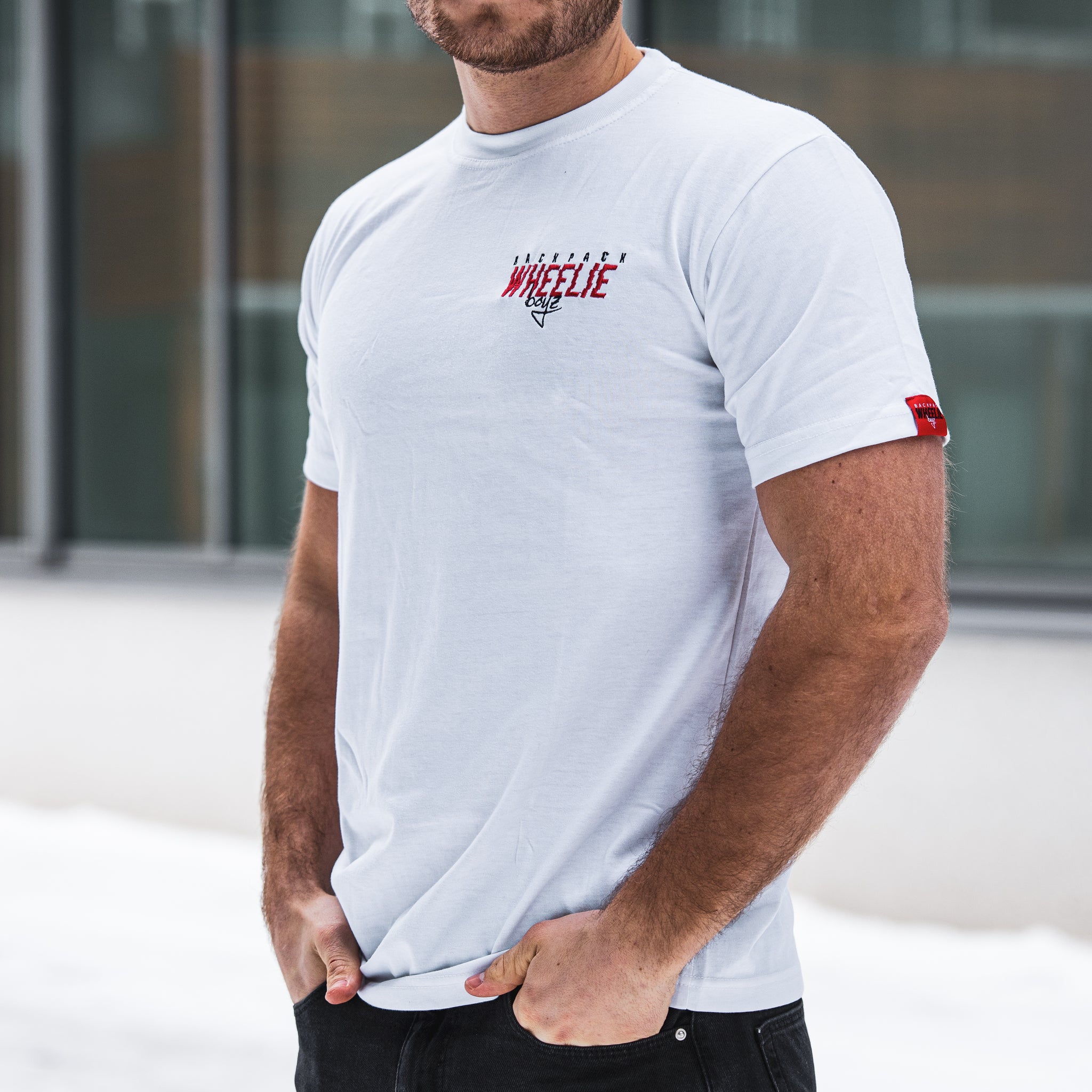 BPWB White Embroidery Tshirt