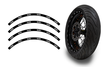 Wheel Stripes - "bold."
