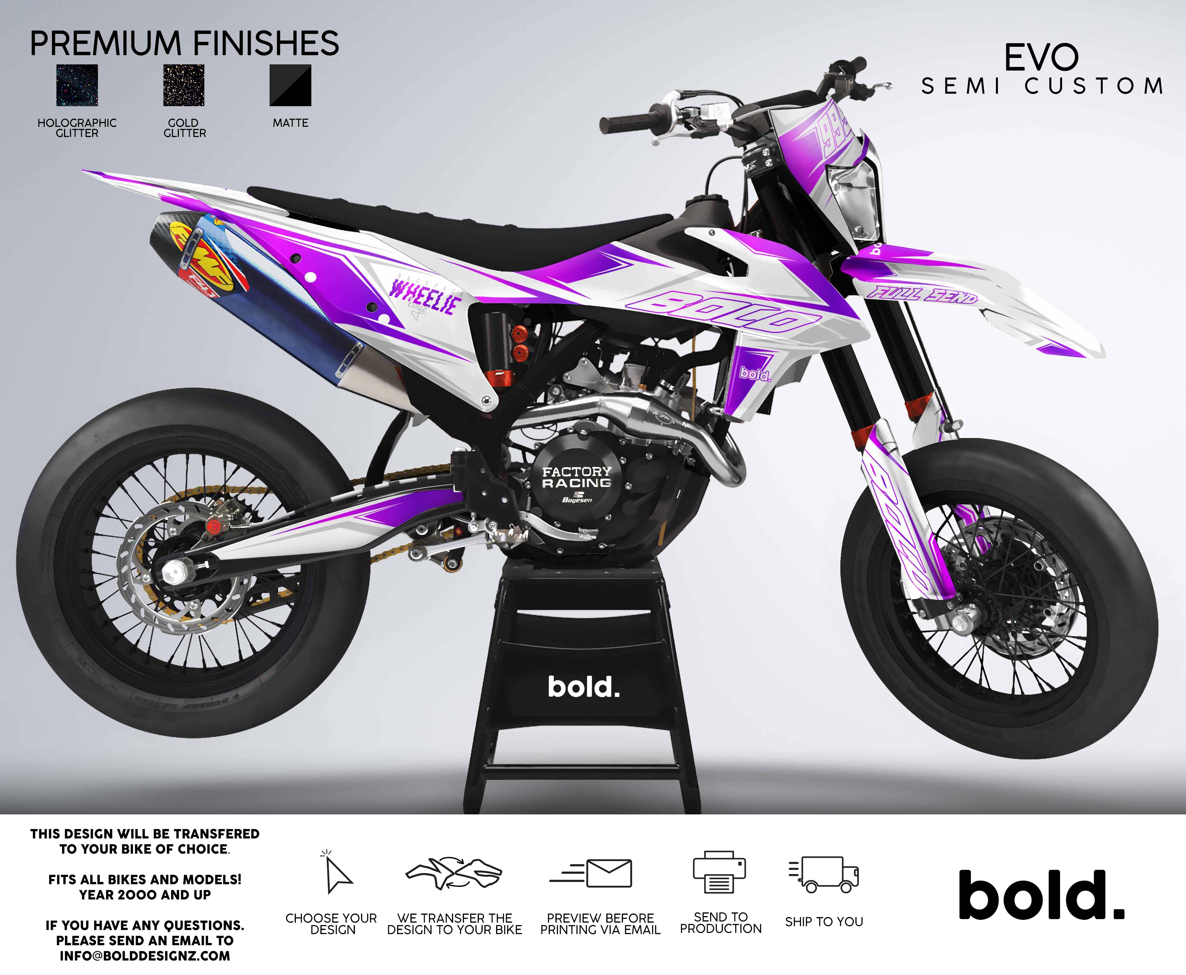 EVO - Graphics kit – Bolddesignz