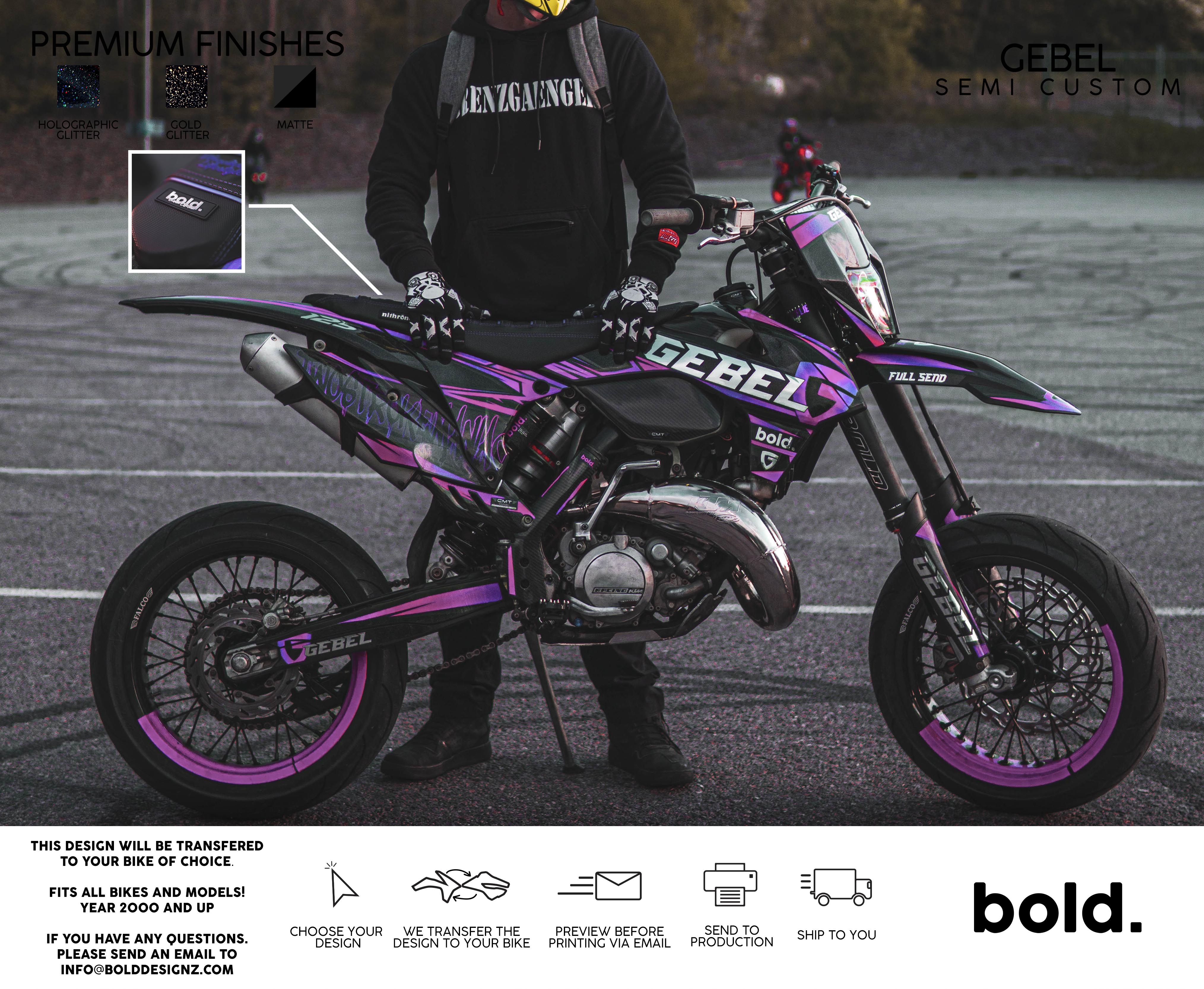 GEBEL V1 - Graphics kit - Bolddesignz