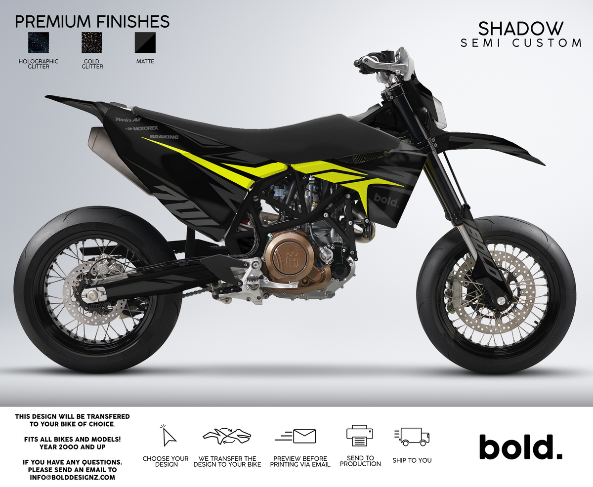 SHADOW - Graphics kit – Bolddesignz