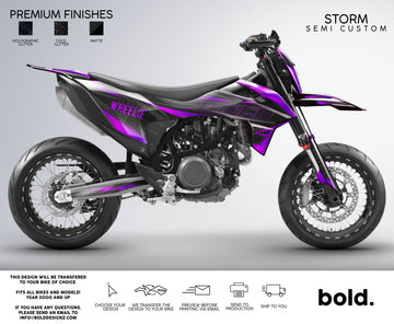 STORM - KTM SMC 690 Graphics kit
