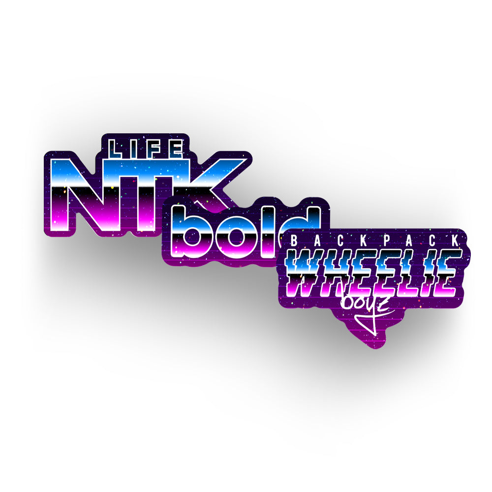 Sticker Bundle McFly Glitter