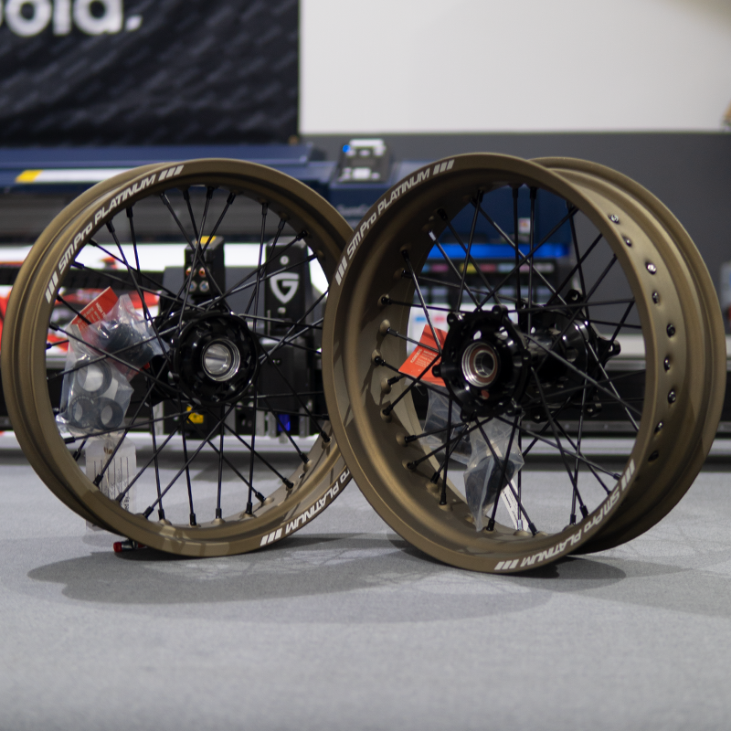 SMPRO BRONZE - Supermoto Wheelset