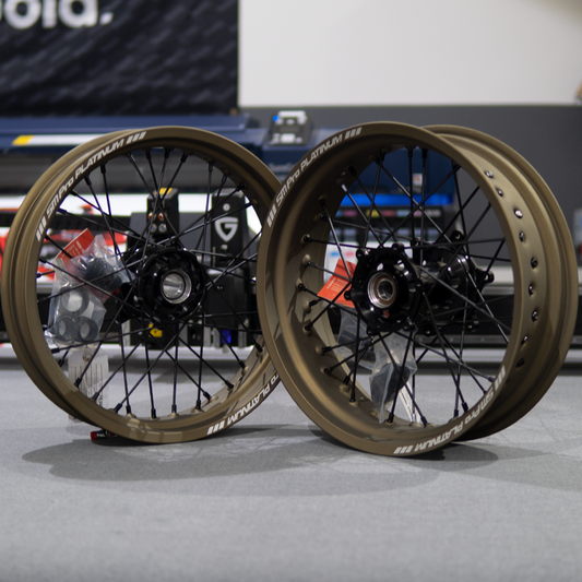 SMPRO BRONZE - Supermoto Wheelset