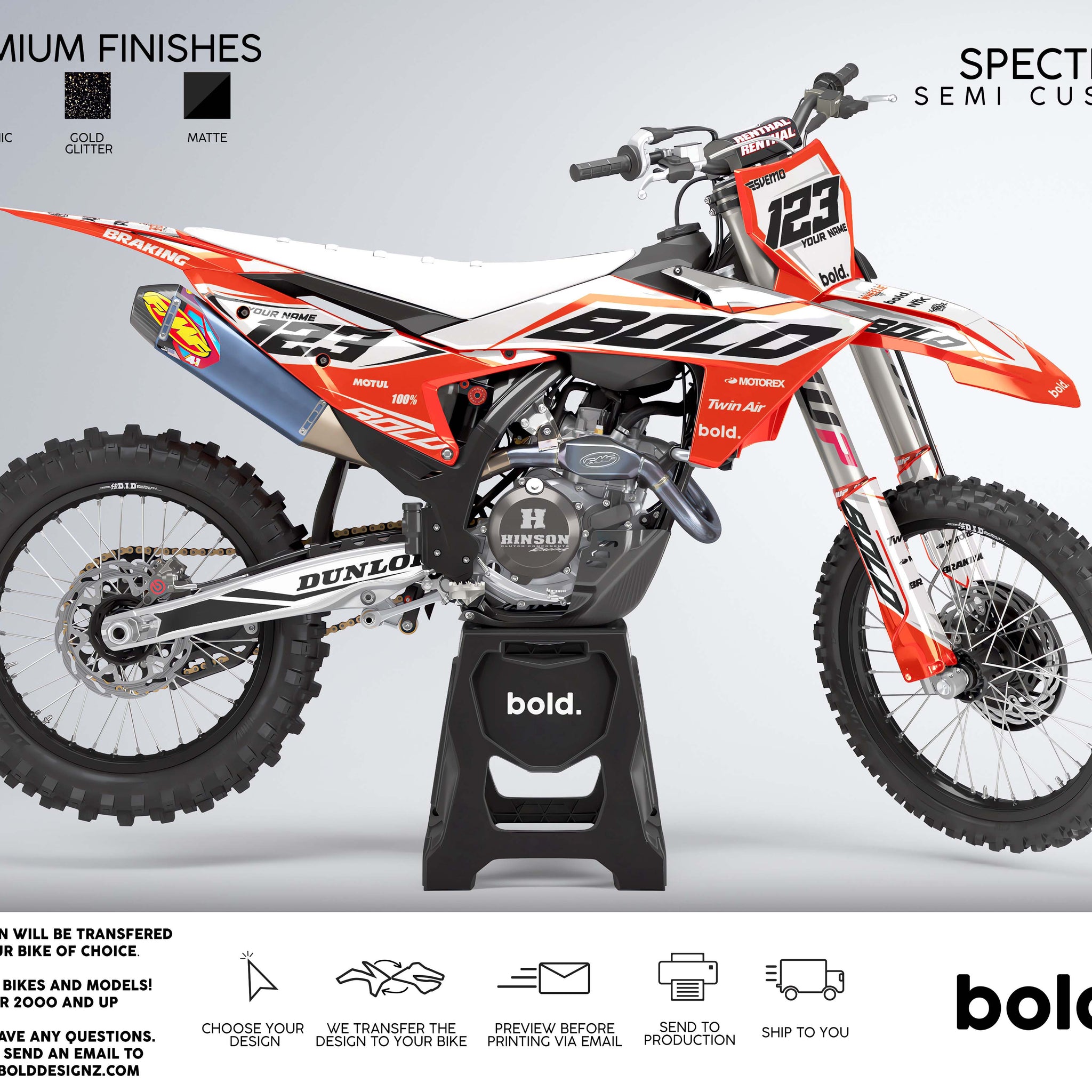 SPECTRE - MX Graphics kit