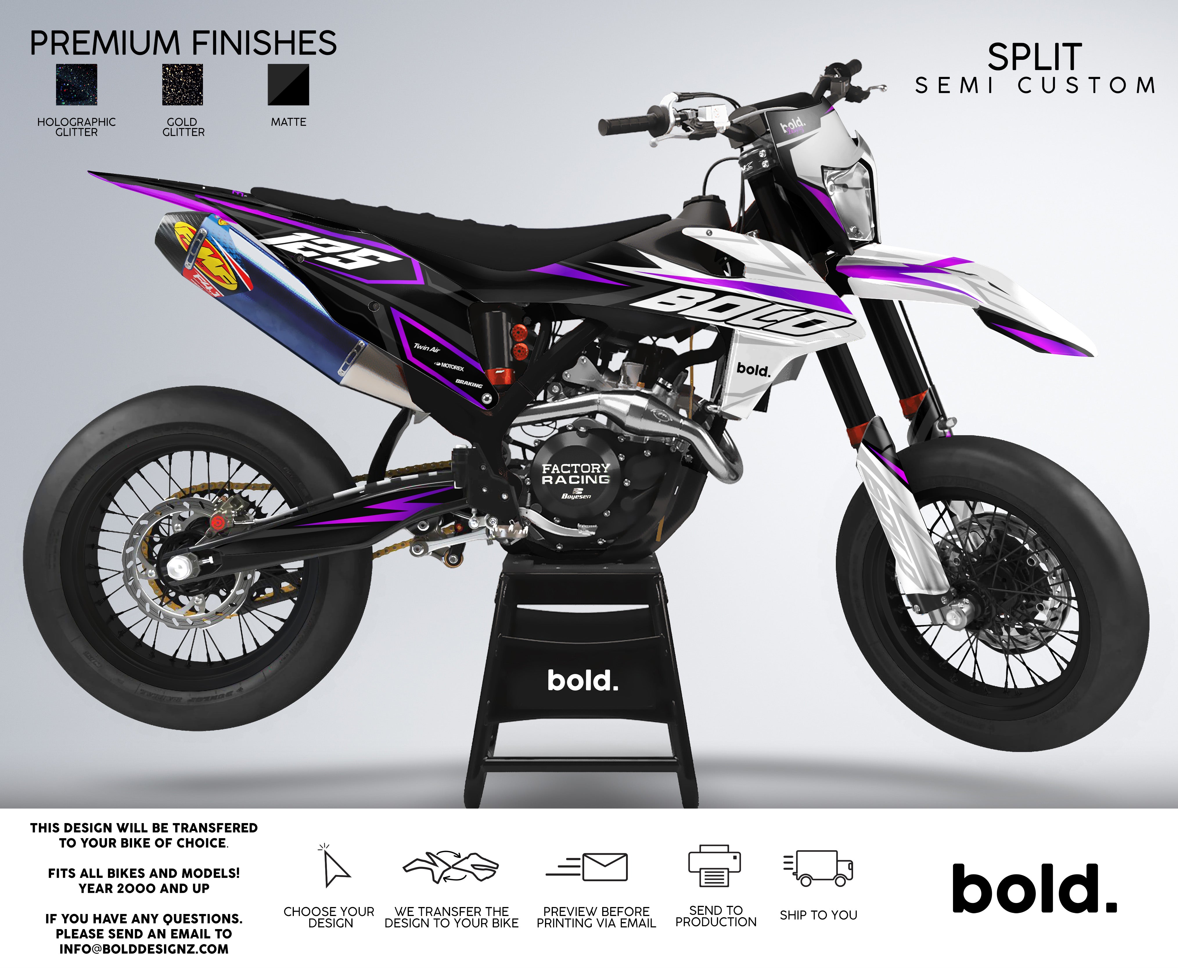 SPLIT - Graphics kit - Bolddesignz