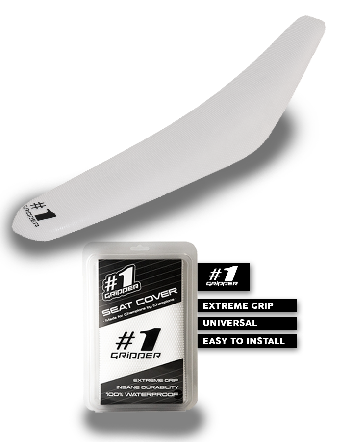 Seat Cover - One Gripper | WHITE