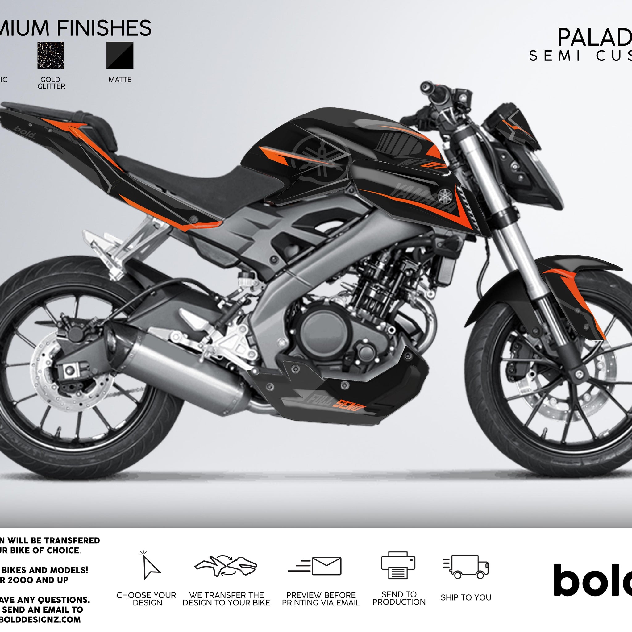 PALADIN - YAMAHA MT Graphics kit