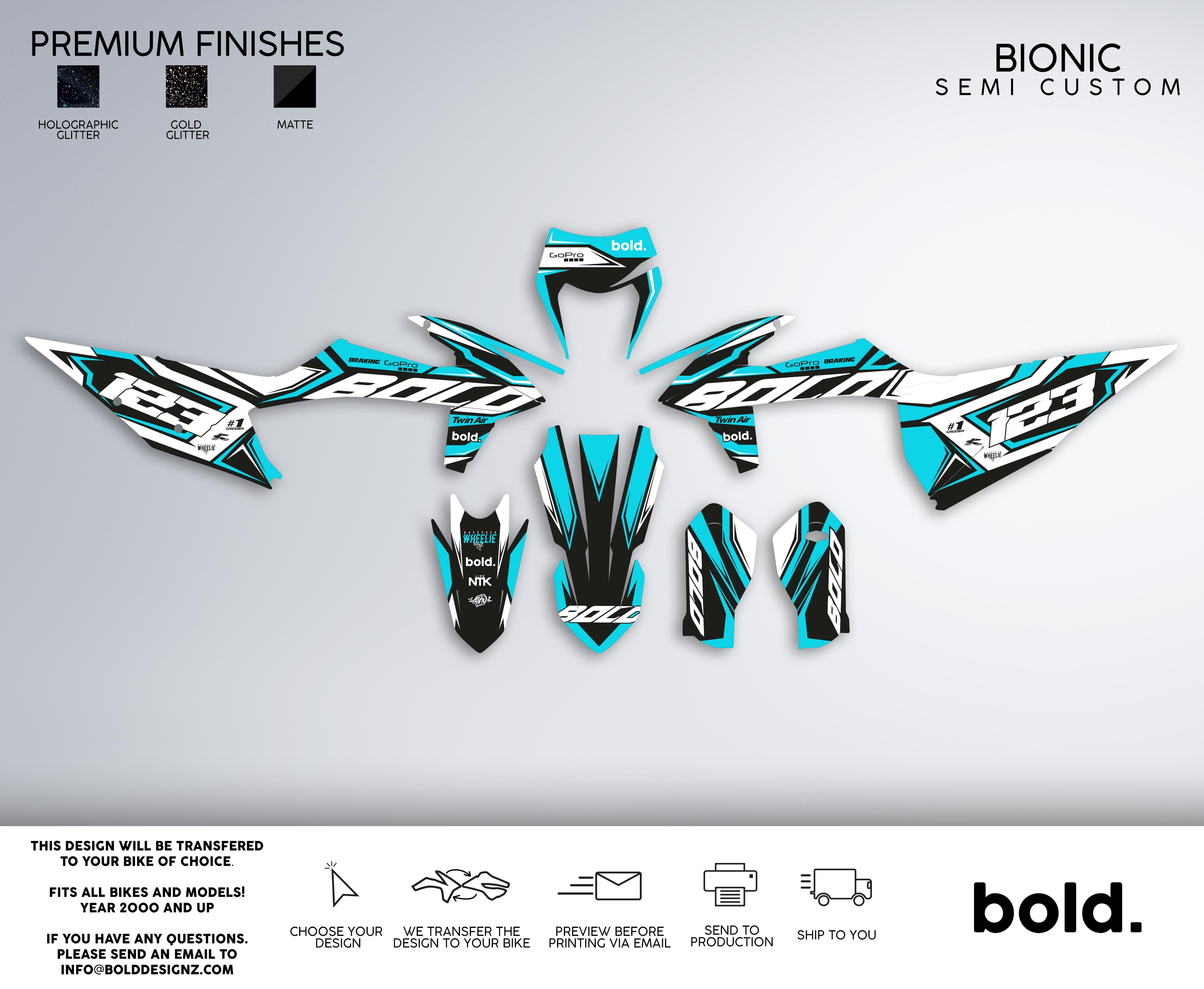 BIONIC - Graphics kit - Bolddesignz