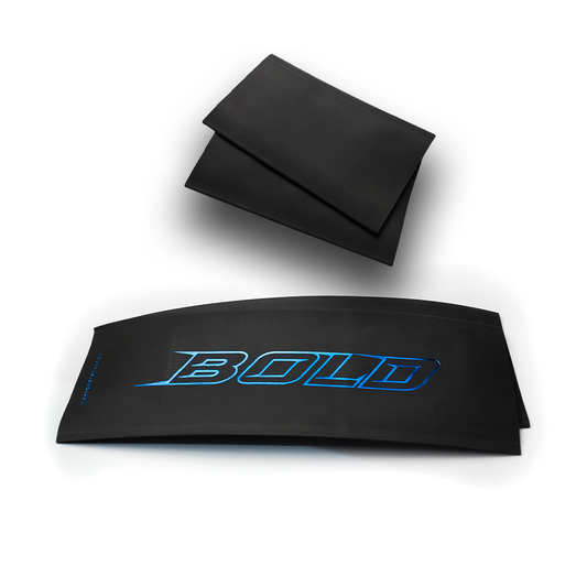 Blue Fork Covers - Full Set (Blacked Out Forks)