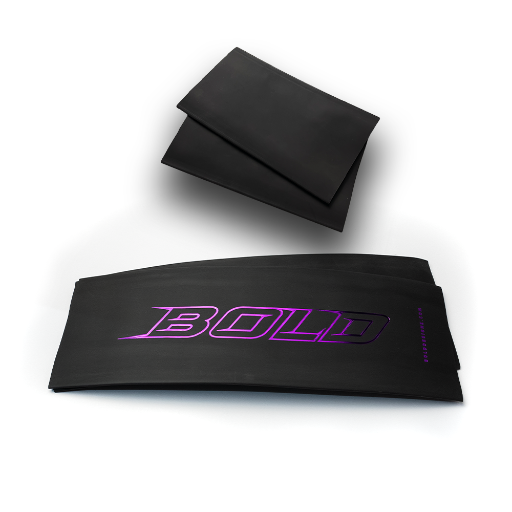 Purple Fork Covers - Full Set (Blacked Out Forks)