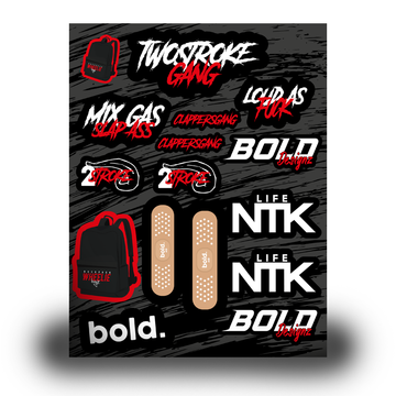 Sticker Sheet - Twostroke Edition